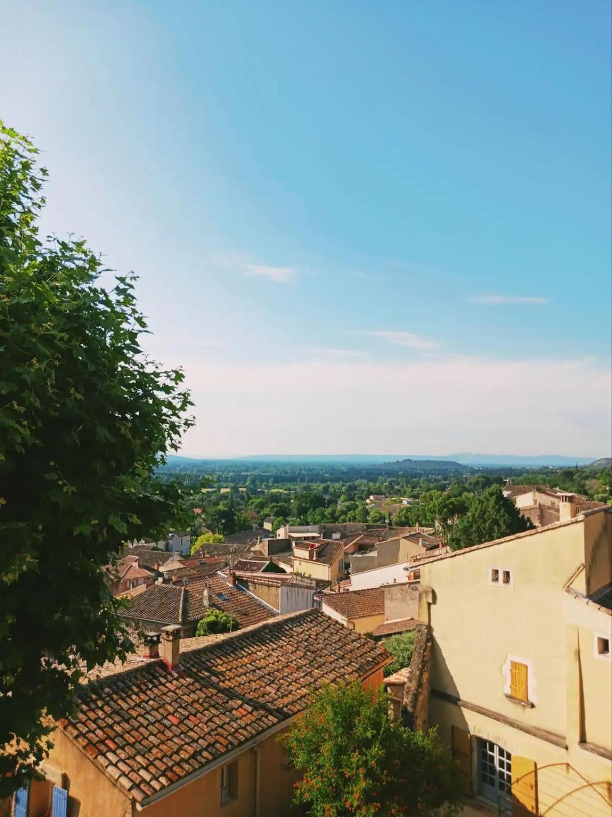 L'Appartement De L'Arche Châteauneuf-de-Gadagne Dış mekan fotoğraf